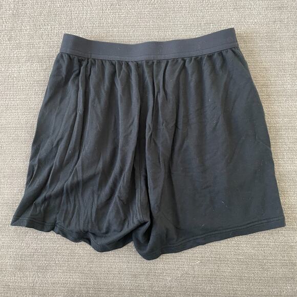 Jambys Shorts Boxers With Pockets in Black Mens L Modal Lined Casual Lounge - Picture 2 of 6